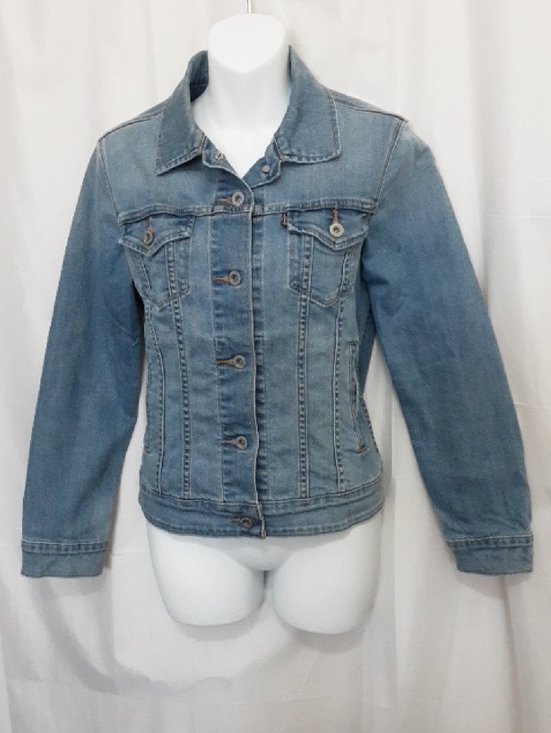 Levi's Jackets & Blazers - Levi's Women's Light Blue Denim Jacket - Button Front